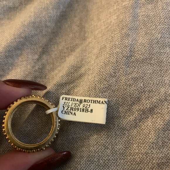 Freida Rothman ring - size 7 - Picture 4 of 4